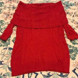 Small Express Red Sweater